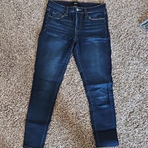 Elegant Dark Blue Skinny Jeans